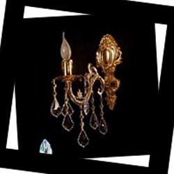 Brizzi V 2118/1 OR Tear drop crystal GRANADA, Бра
