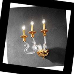 Euroluce Lampadari Barocco  Barocco A3 gold , Бра Euroluce Barocco A3 gold 