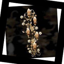 299 Mechini A299/5 Amber Glass, Бра