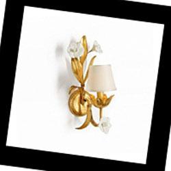 Eriante 1083/01AP Oro foglia Eurolampart, Бра