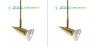 Matt gold PSM Lighting 9020.16, накладной светильник &gt; Spotlights