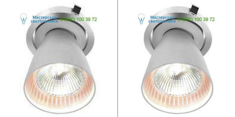 PSM Lighting metallic grey/anodised alu CASPOLKDC.11.40, светильник > Ceiling lights > Recessed