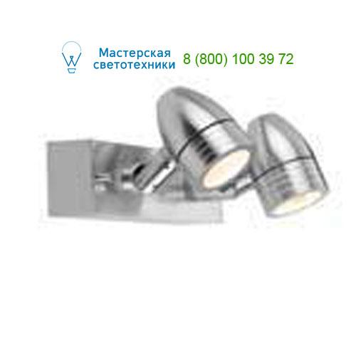 White structured PSM Lighting W1311.31, Outdoor lighting > Wall lights > Surface mounted