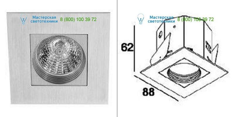 COCO50-14-B14 PSM Lighting alu satin, светильник > Ceiling lights > Recessed lights