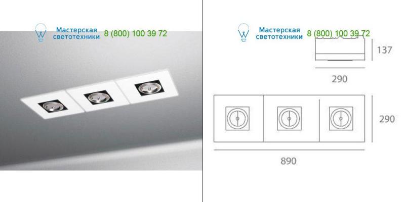 Artemide Architectural M115320 default, встраиваемый светильник