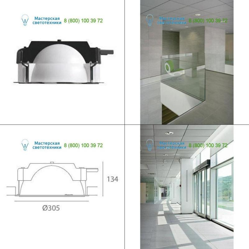 L598200 gray Artemide Architectural, светильник > Ceiling lights > Recessed lights
