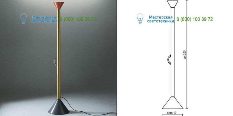 A011000 Artemide multicolor, торшер