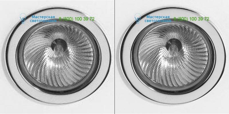 White structured PSM Lighting 201.31K1, светильник > Ceiling lights > Recessed lights