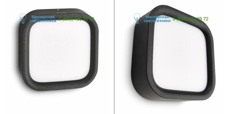 172693016 black <strong>Philips</strong>, Outdoor lighting > Wall lights > Surface mounted > Diffuse light