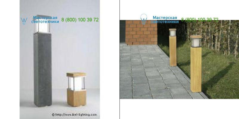 Exotic wood + stainless steel Bel Lighting 957.63.42, Outdoor lighting > Floor/surface/ground