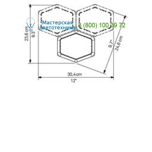 D70/1 Luceplan alu, подвесной светильник