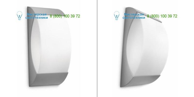 172508716 gray <strong>Philips</strong>, Outdoor lighting > Wall lights > Surface mounted > Diffuse light