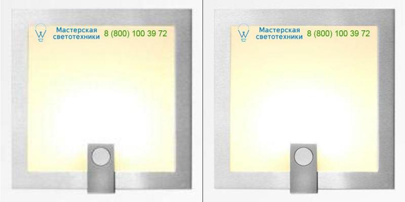 Alu satin 1297W.14 PSM Lighting, светильник > Wall lights > Recessed