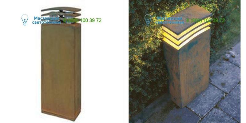 Rusty brown Royal Botania IRN70, Outdoor lighting > Floor/surface/ground > Bollards