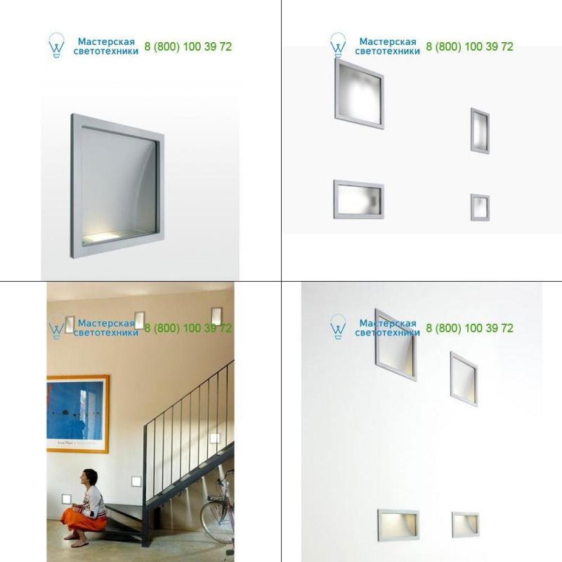 Alu Luceplan D27/15q.1, светильник > Wall lights > Recessed