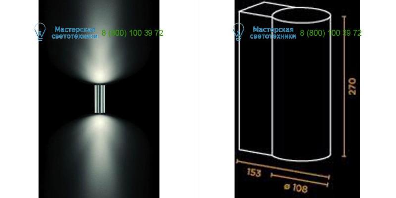 Stainless steel 90272-HA IP44.de, накладной светильник
