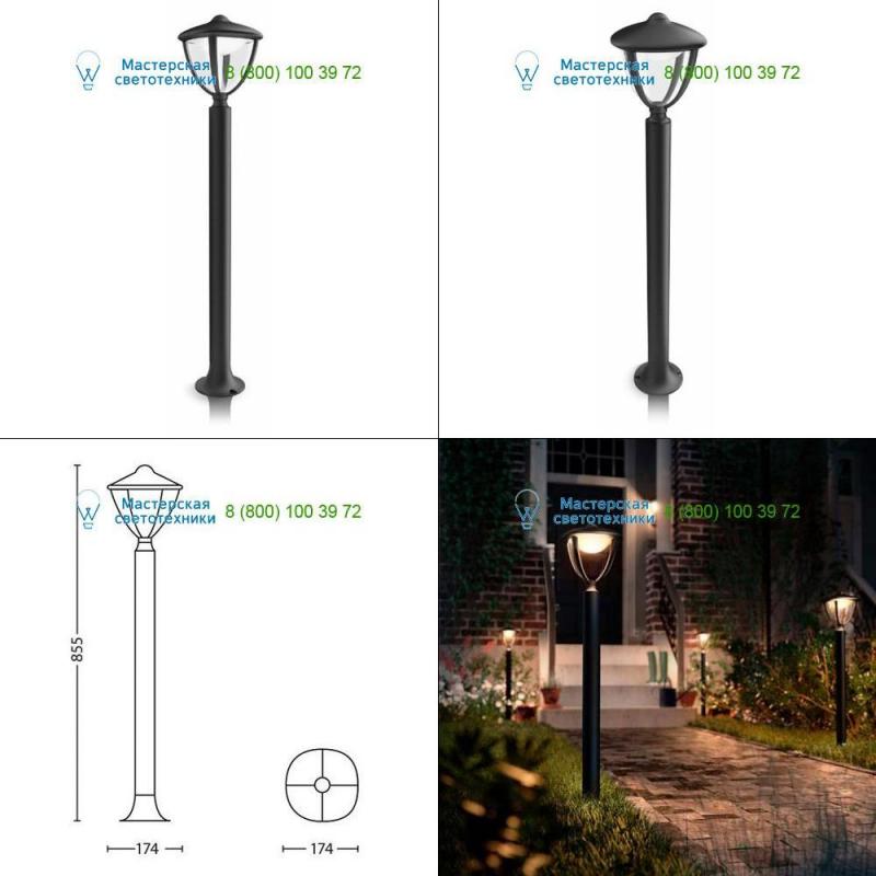 <strong>Philips</strong> 154733016 black, Outdoor lighting > Floor/surface/ground > Bollards