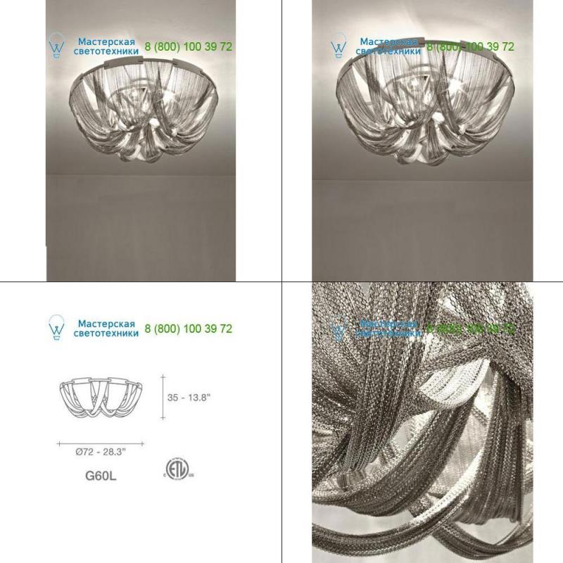 Nickel Terzani 0G60LH4C8F, накладной светильник