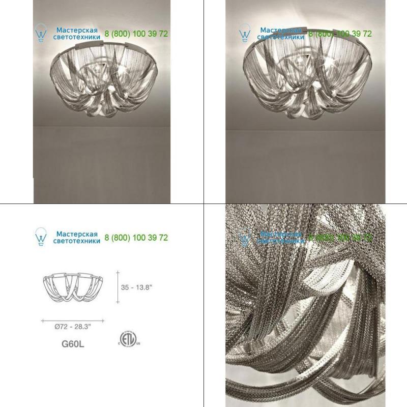 Nickel Terzani 0G60LH4C8F, накладной светильник