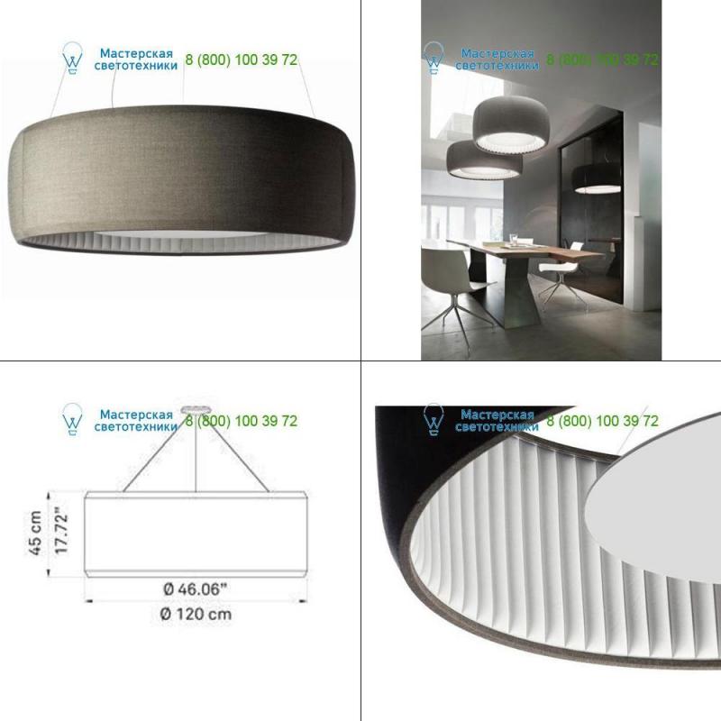 Dark grey 1D7912S000A3 Luceplan, подвесной светильник
