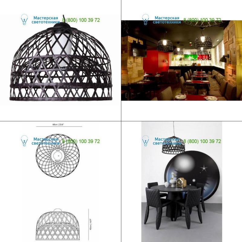 Moooi MOLEMS-S--B black, подвесной светильник > Dome shaped