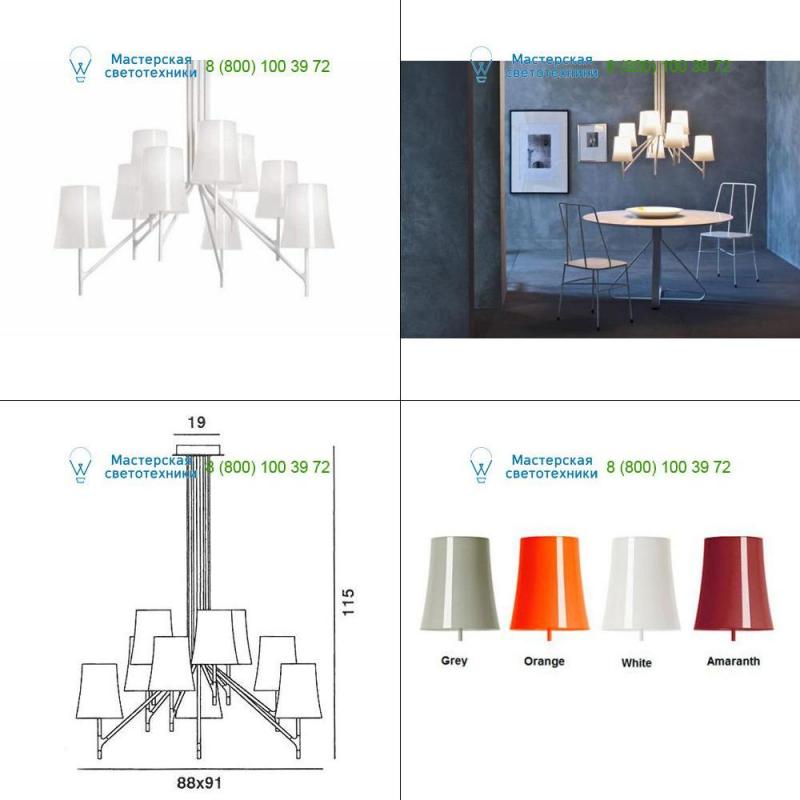 Foscarini white 221008910, накладной светильник