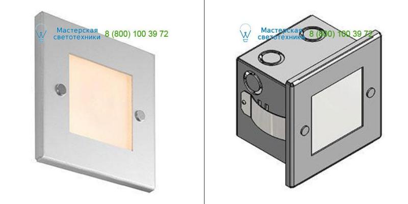 Anodised alu PSM Lighting 1230.LED.40.B, светильник > Wall lights > Recessed