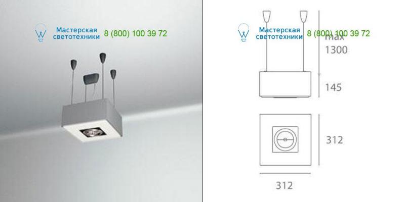 Gray M116420 Artemide Architectural, подвесной светильник > Spotlights