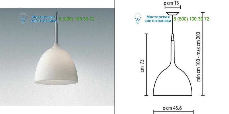 Artemide 1177010A white, подвесной светильник
