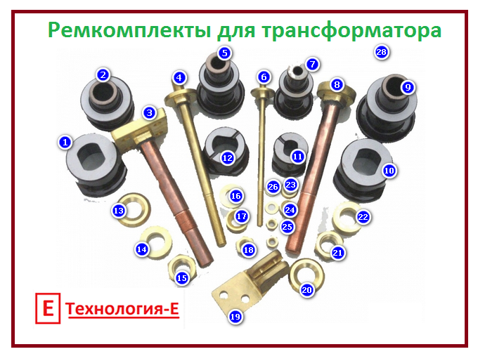 Ремкомплекты трансформатора тм по цене 2300 руб.