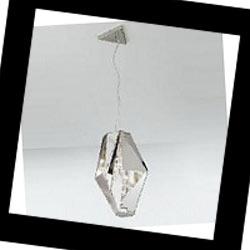 Crystal rock 476/4 pure steel IDL, Подвесной светильник