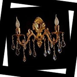 GRANADA Brizzi V 2118/2 OR Leaf crystal, Бра