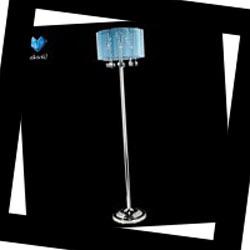 3155/3F chrome/blue Хрусталь Eurosvet, Торшер