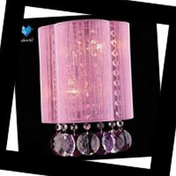 Хрусталь 3155/2 chrome/pink Eurosvet, Бра