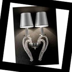 Cristalry Silver/A2 Asfour crystal Masiero Luxury Cristalry, Бра
