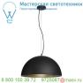 155920 SLV FORCHINI M 50 PD светильник подвесной для лампы E27 40Вт макс., черный/ серебро