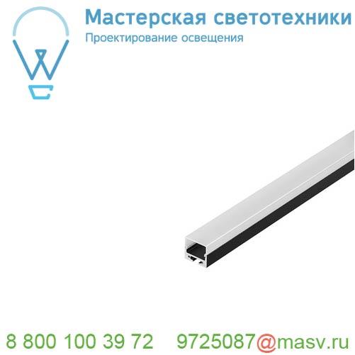 213440 <strong>SLV</strong> GLENOS Pro-2020 200 профиль накладной, 2 м, с экраном, черный