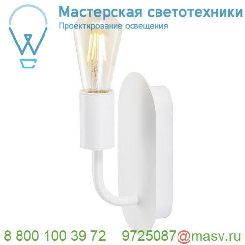 1002147 SLV FITU WL светильник настенный для лампы E27 60Вт макс., белый
