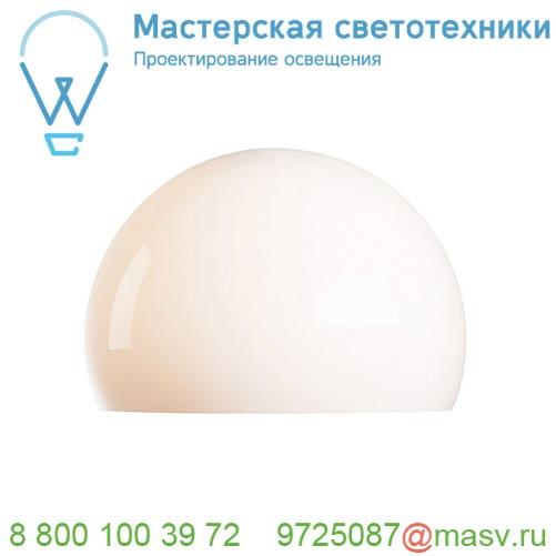 1000764 SLV FENDA, плафон-полусфера диам. 40см, для лампы E27 60Вт макс., ПММА, белый