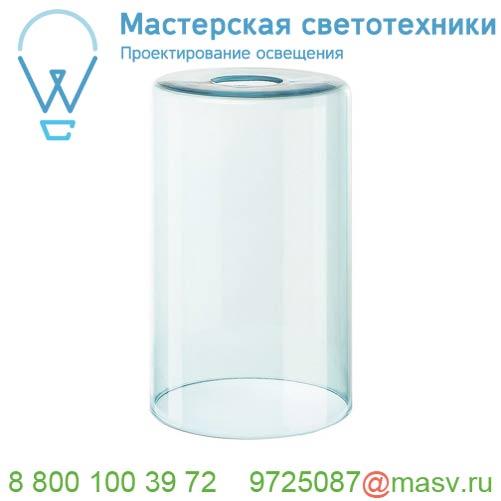 1000772 SLV FENDA, плафон-цилиндр диам. 12.5см, для лампы E27 40Вт макс., стекло зеленое