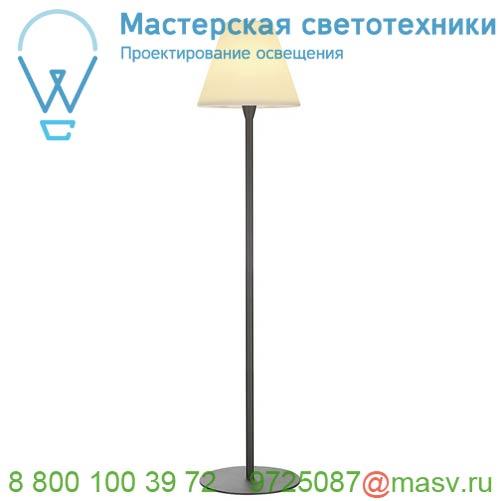 228965 SLV ADEGAN светильник напольный IP54 для лампы E27 24Вт макс., антрацит/ белый