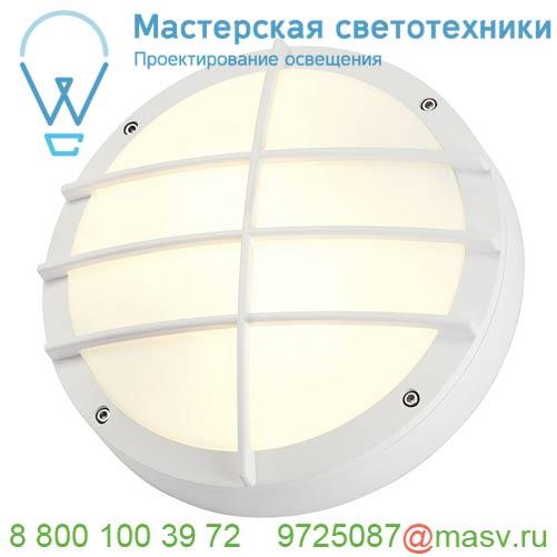 229081 SLV BULAN GRID светильник накладной IP44 для 2-х ламп E27 по 25Вт макс., белый
