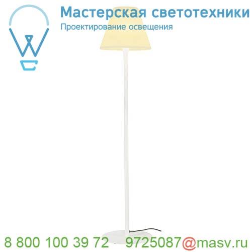 228961 SLV ADEGAN светильник напольный IP54 для лампы E27 24Вт макс., белый