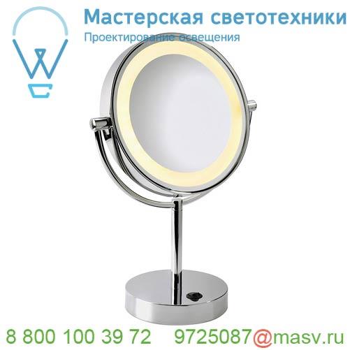 149792 <strong>SLV</strong> VISSARDO TL настольное косметическое зеркало с подсветкой LED 5.71Вт, 3000К, 130лм, хром
