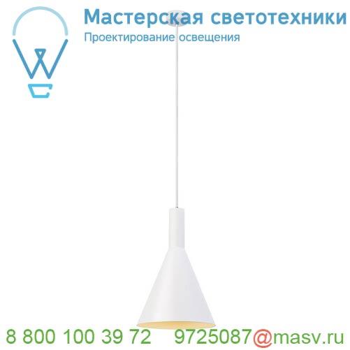 1002138 SLV PHELIA PD-L светильник подвесной для лампы E27 23Вт макс., белый