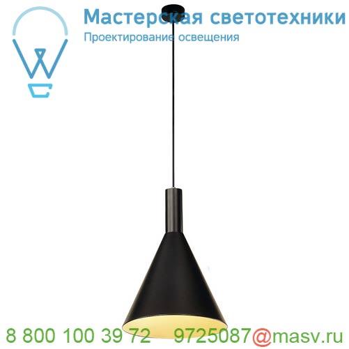 133320 SLV PHELIA PD-L светильник подвесной для лампы E27 23Вт макс., черный