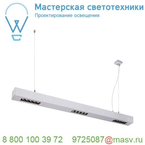 1000928 <strong>SLV</strong> Q-LINE BAP PD 1m LED светильник подвесной 45Вт с LED 3000К, 2100лм, 30°, URG10, CRI90