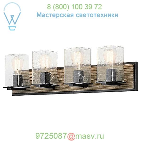 Millwright Bath Light Kichler 45543DAG, светильник для ванной