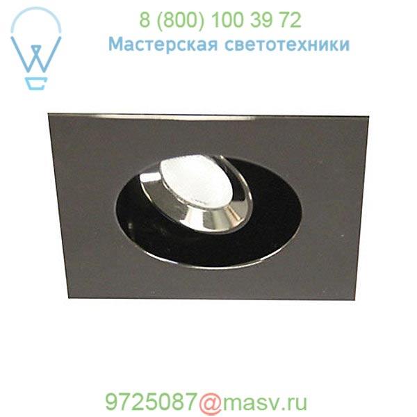 1 Inch LEDme Electonic Recessed Downlight - 20 Degree Adjustment from Vertical - Square - LED252E WAC Lighting HR-LED252E-27-WT, светильник