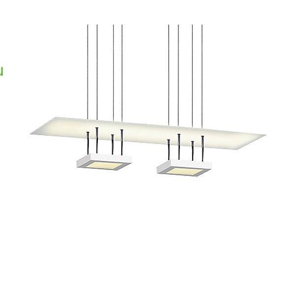 SONNEMAN Lighting  Chromaglo Bright White LED Linear Pendant, светильник